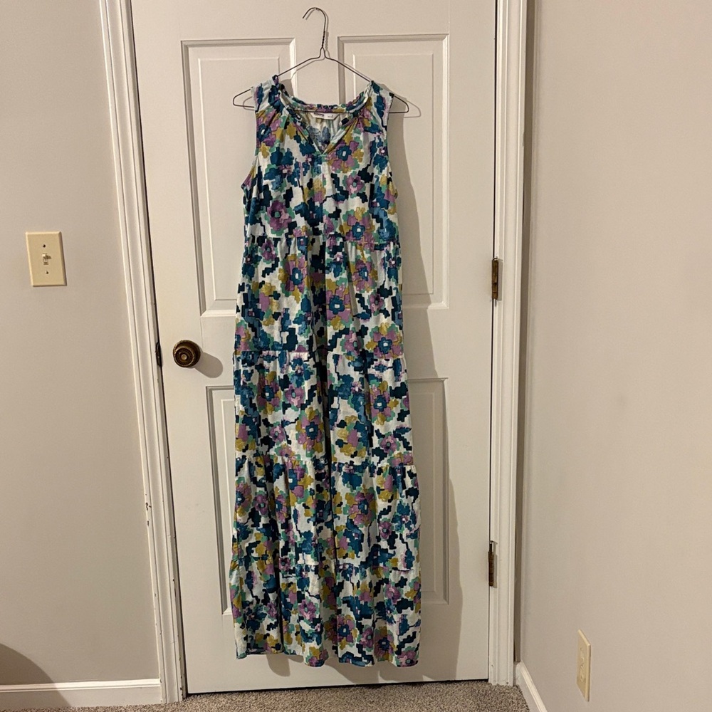 Floral Tiered Maxi Dress